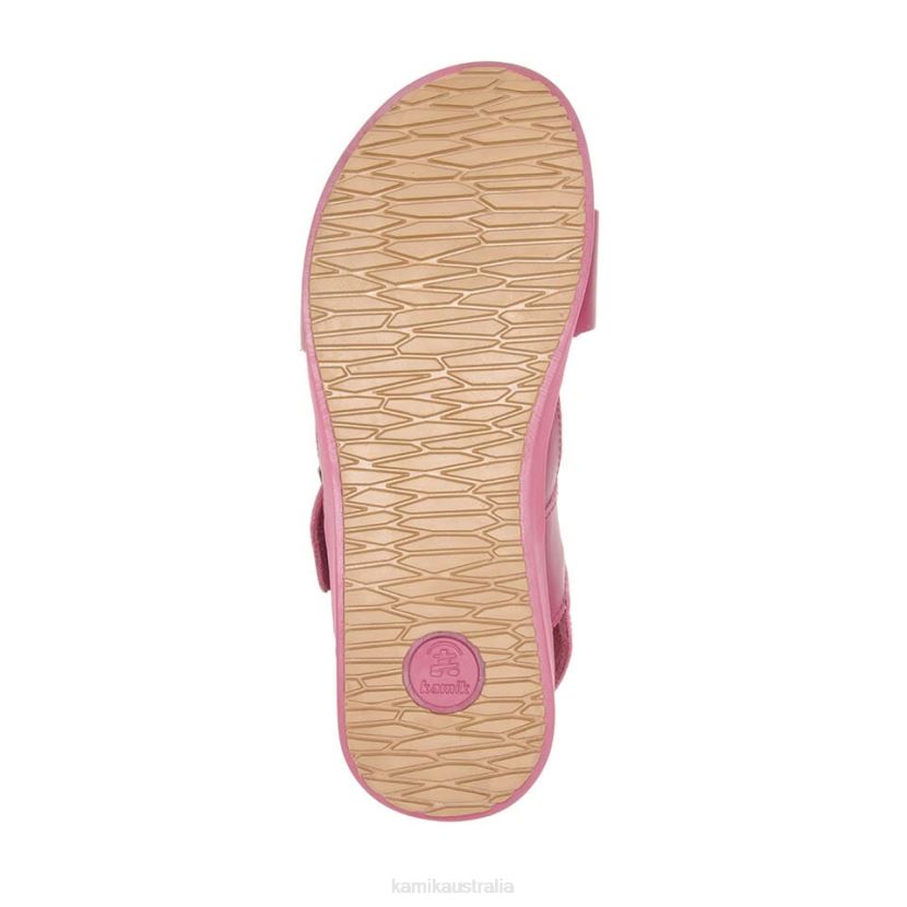 Kamik SANDALS WOMEN CARA J6JJBP44 LIGHT BURGUNDY