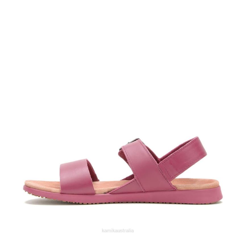 Kamik SANDALS WOMEN CARA J6JJBP44 LIGHT BURGUNDY