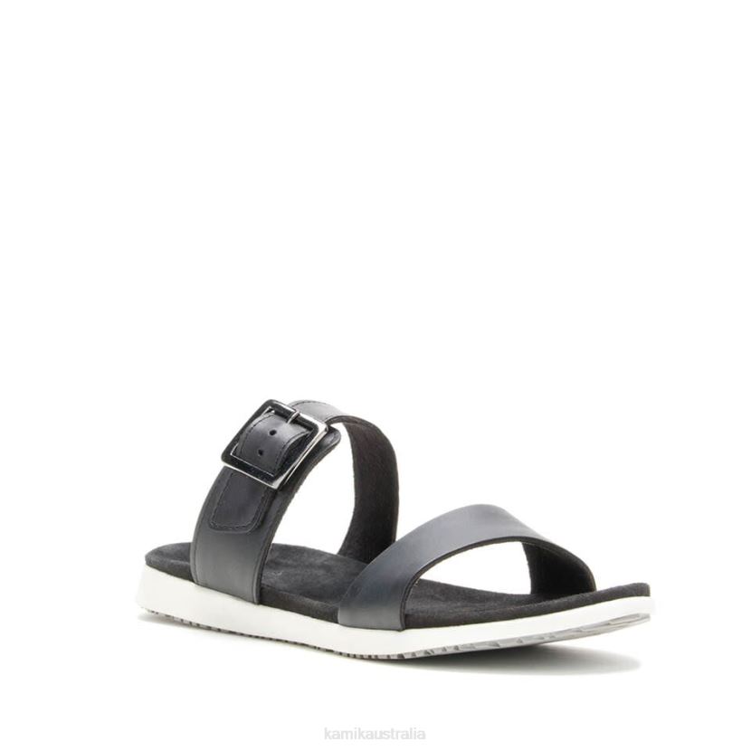 Kamik SANDALS WOMEN CARA SLIDE J6JJBP45 BLACK