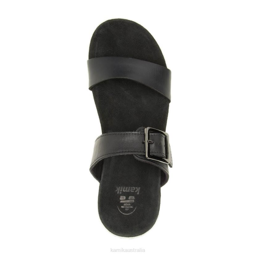 Kamik SANDALS WOMEN CARA SLIDE J6JJBP45 BLACK