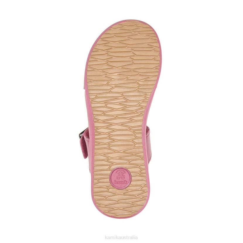 Kamik SANDALS WOMEN CARA SLIDE J6JJBP49 LIGHT BURGUNDY