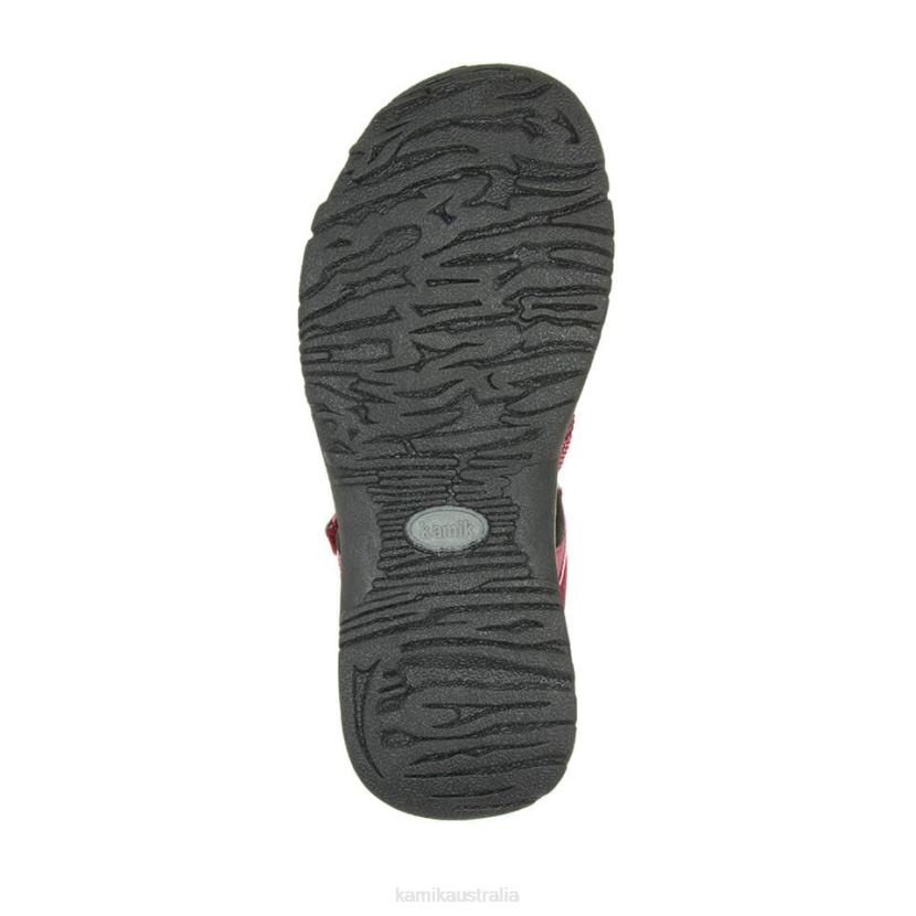 Kamik SANDALS WOMEN ISLANDER 2 J6JJBP51 BURGUNDY