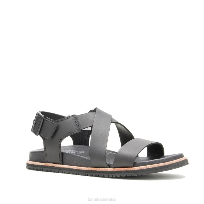 Kamik SANDALS WOMEN SADIE CROSS J6JJBP55 BLACK