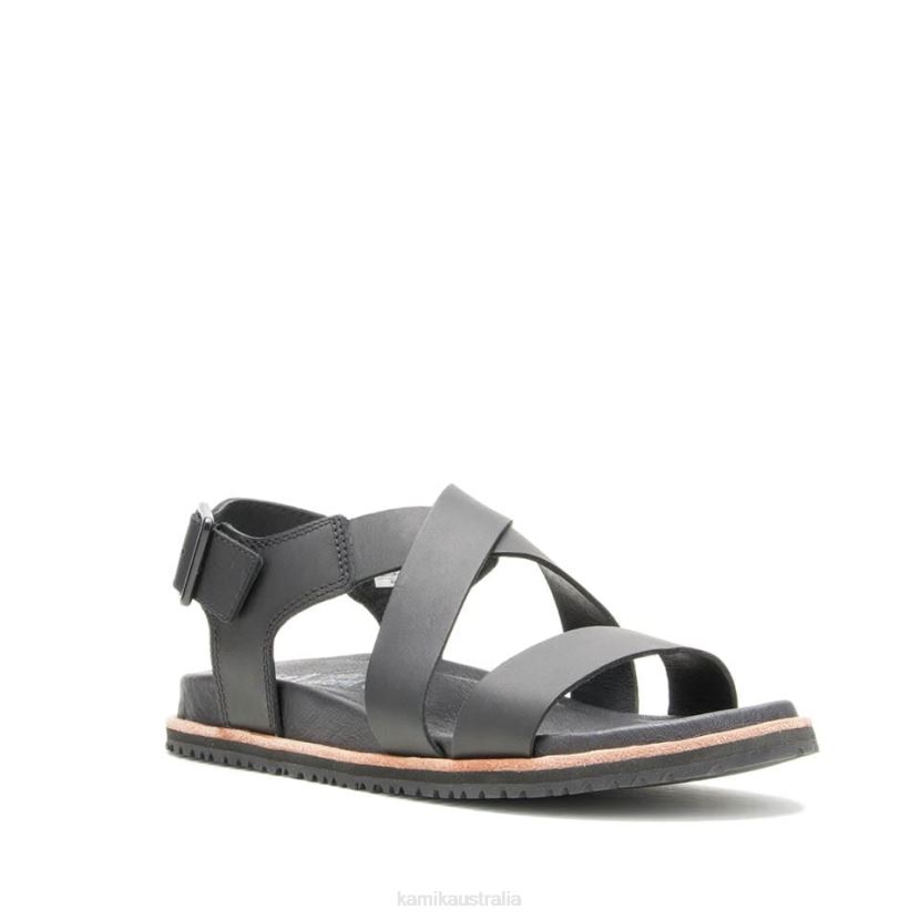 Kamik SANDALS WOMEN SADIE CROSS J6JJBP55 BLACK