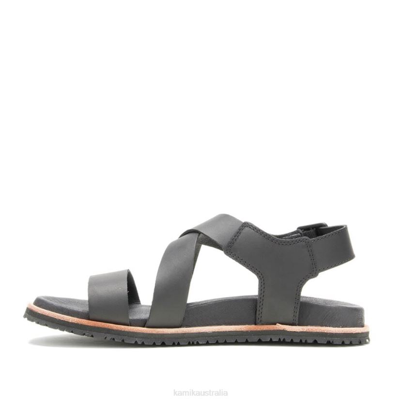Kamik SANDALS WOMEN SADIE CROSS J6JJBP55 BLACK