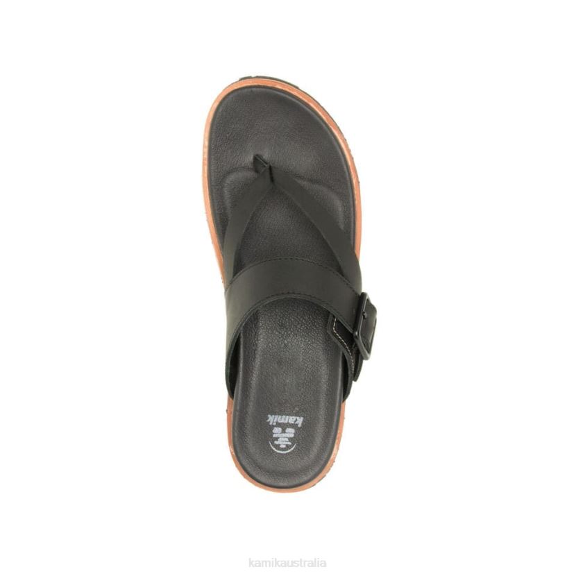 Kamik SANDALS WOMEN SADIE FLIP J6JJBP58 BLACK