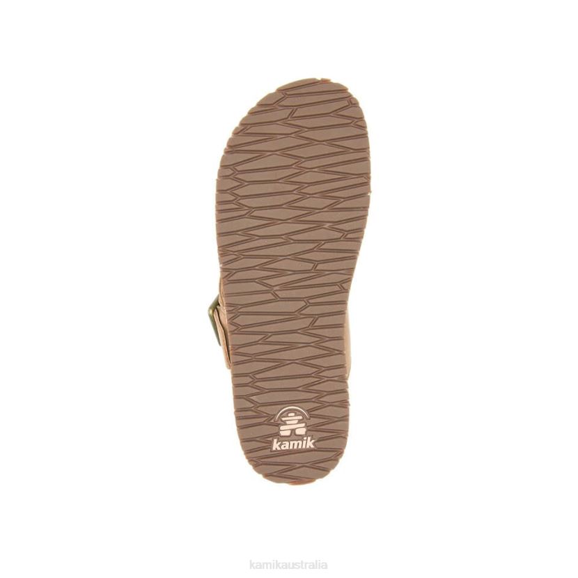 Kamik SANDALS WOMEN SADIE FLIP J6JJBP60 LT.BROWN