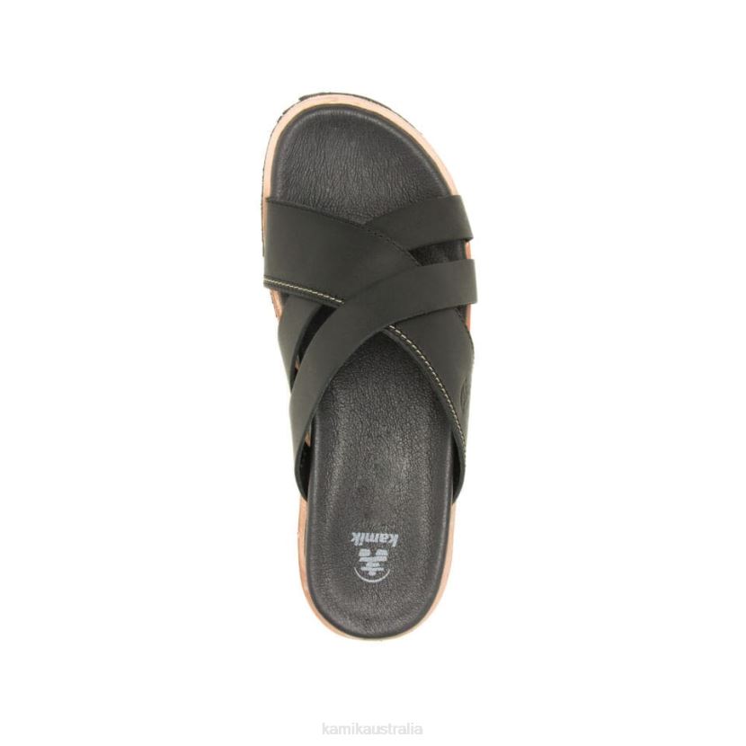 Kamik SANDALS WOMEN SADIE SLIDE J6JJBP61 BLACK