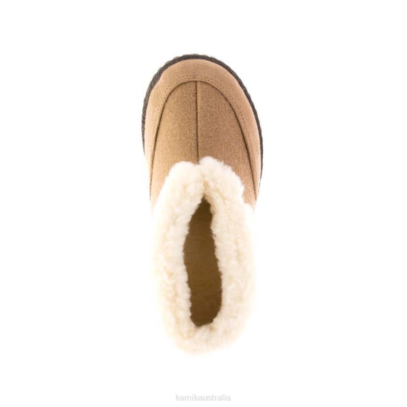 Kamik SLIPPERS WOMEN CHALET J6JJBP166 TAN