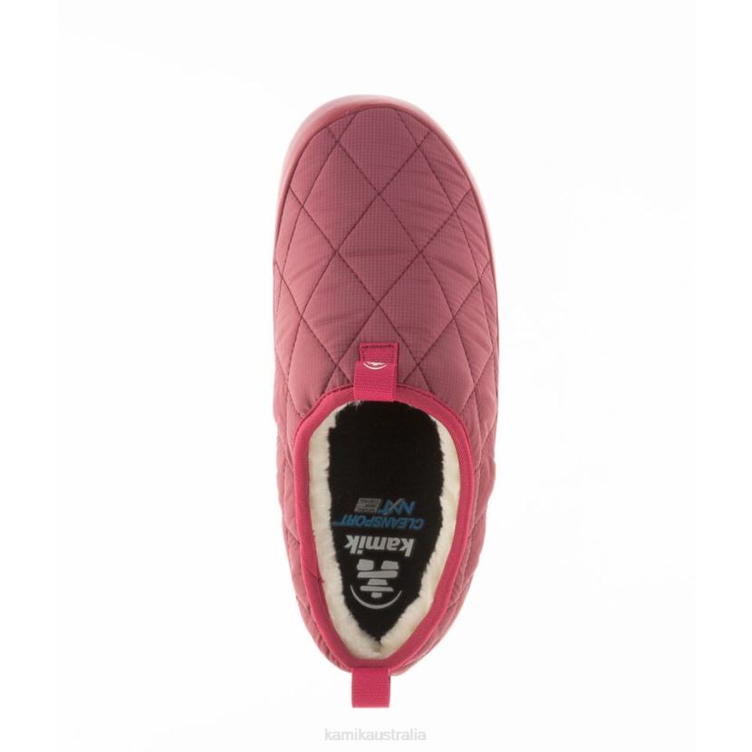 Kamik SLIPPERS WOMEN PUFFY J6JJBP169 RED