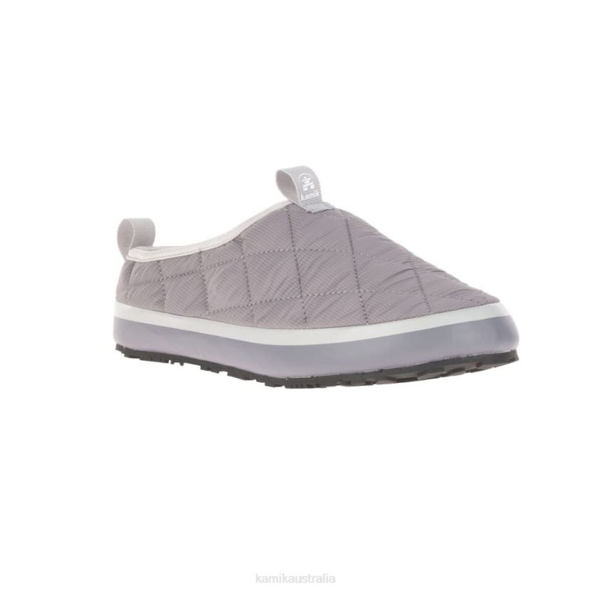 Kamik SLIPPERS WOMEN PUFFY J6JJBP171 LT.GREY