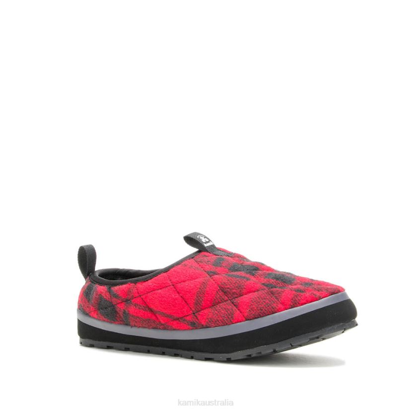 Kamik SLIPPERS WOMEN PUFFY J6JJBP173 RED/BLACK