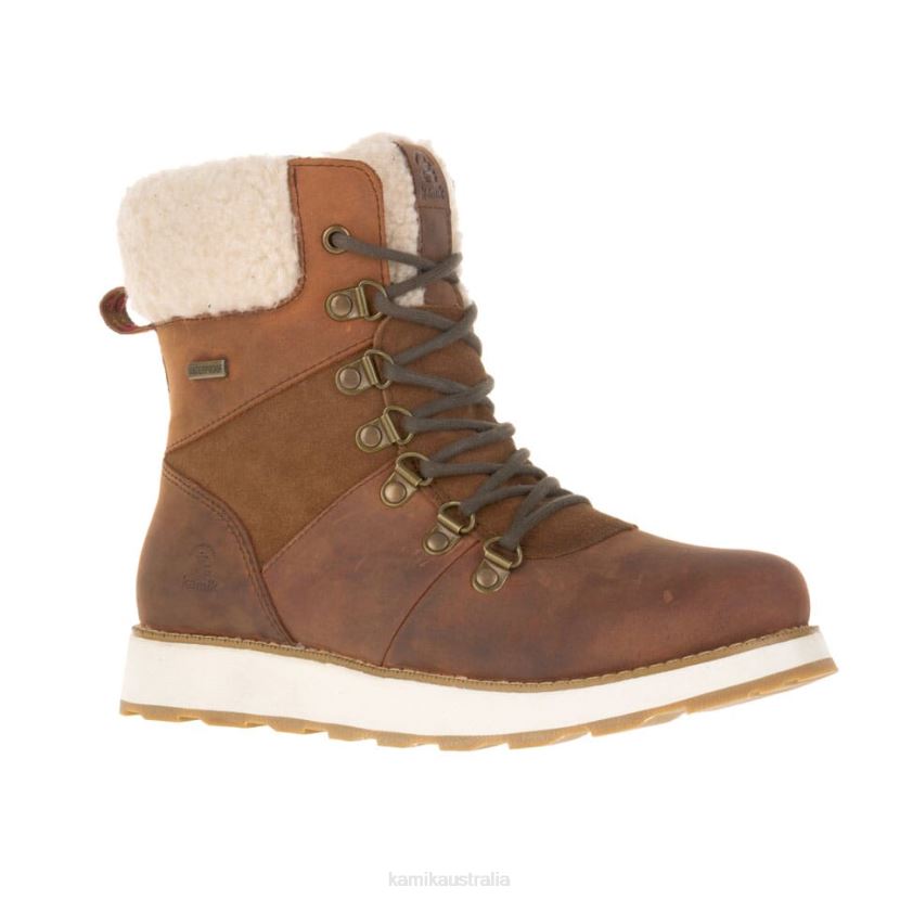 Kamik WINTER BOOTS WOMEN ARIEL F J6JJBP111 COGNAC
