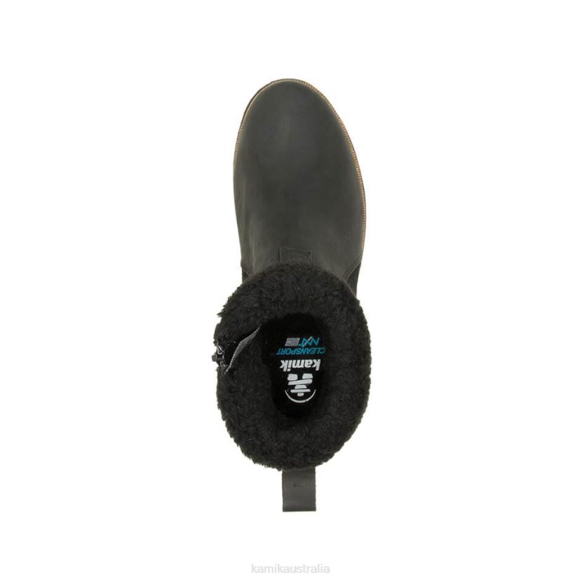 Kamik WINTER BOOTS WOMEN ARIEL F ZIP J6JJBP107 BLACK