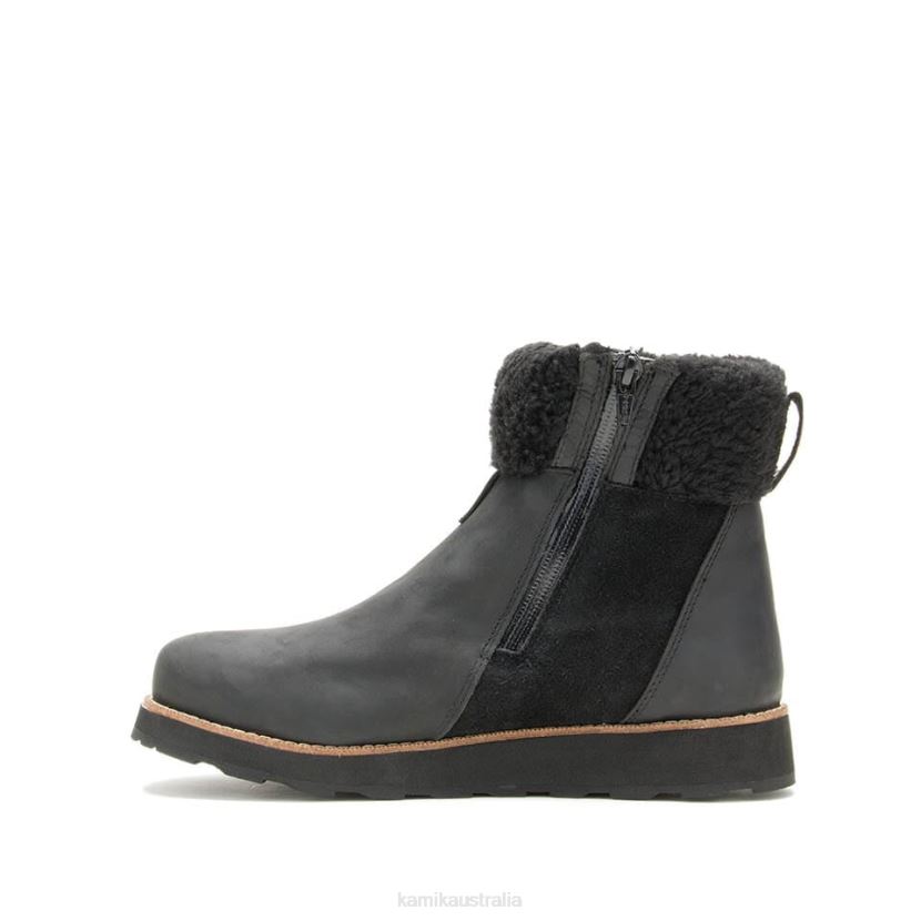 Kamik WINTER BOOTS WOMEN ARIEL F ZIP J6JJBP107 BLACK
