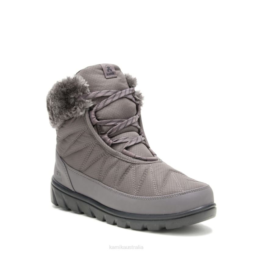 Kamik WINTER BOOTS WOMEN HANNAH LO J6JJBP115 CHARCOAL
