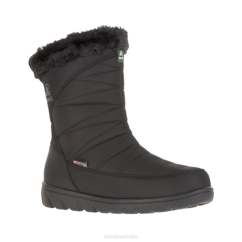 Kamik WINTER BOOTS WOMEN HANNAH ZIP W J6JJBP162 BLACK