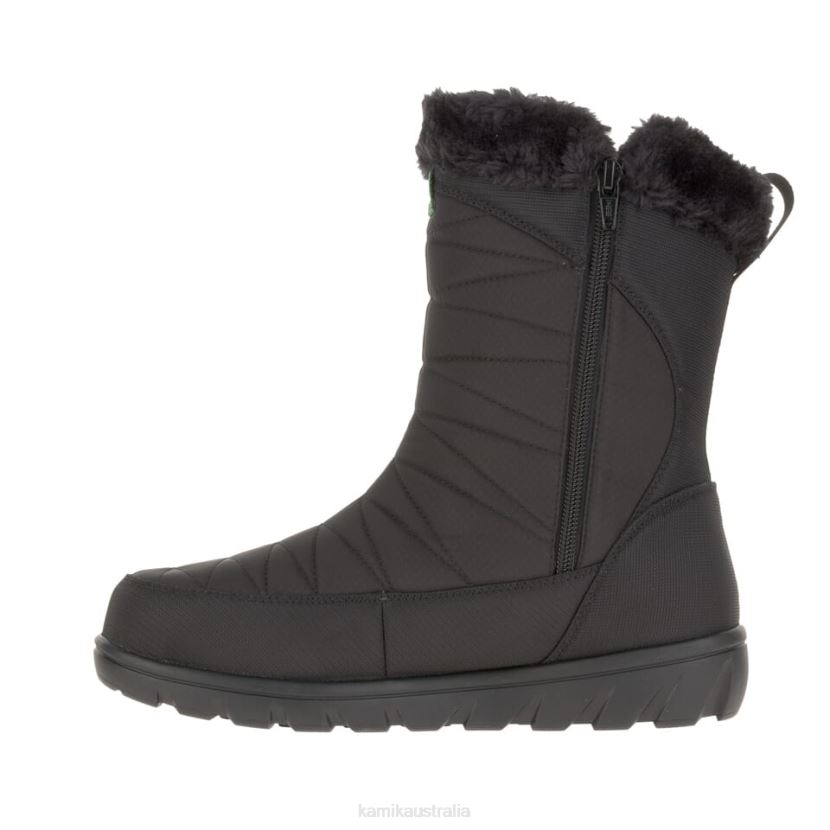 Kamik WINTER BOOTS WOMEN HANNAH ZIP W J6JJBP162 BLACK