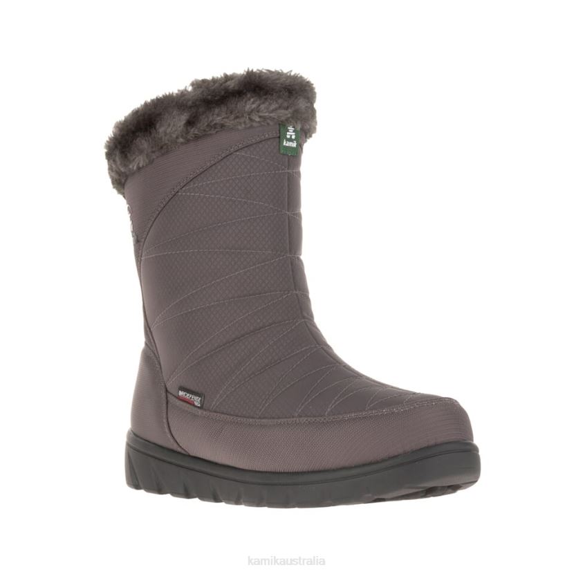Kamik WINTER BOOTS WOMEN HANNAH ZIP W J6JJBP163 CHARCOAL