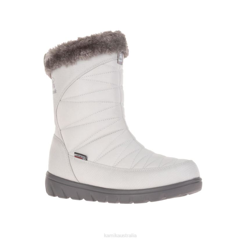 Kamik WINTER BOOTS WOMEN HANNAH ZIP W J6JJBP164 LT.GREY