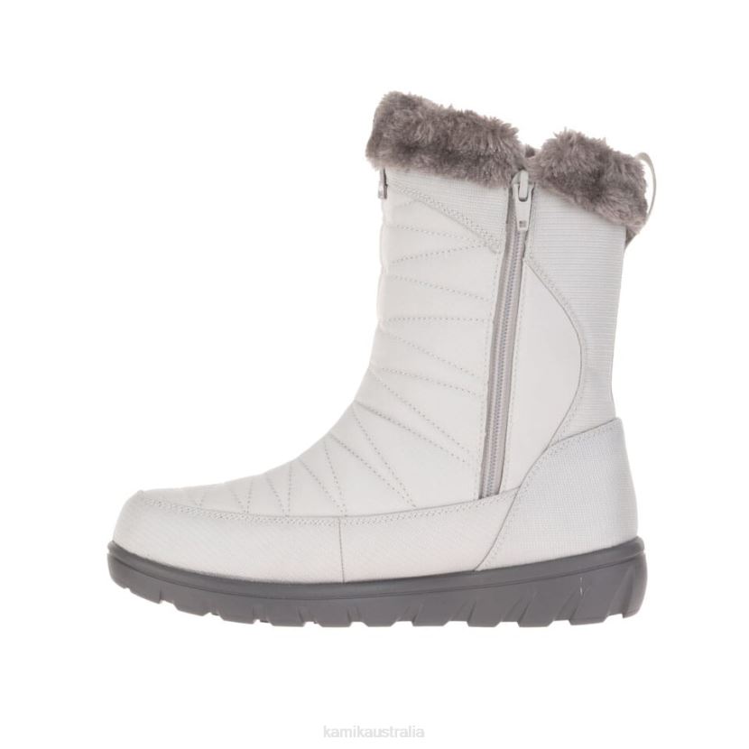 Kamik WINTER BOOTS WOMEN HANNAH ZIP W J6JJBP164 LT.GREY