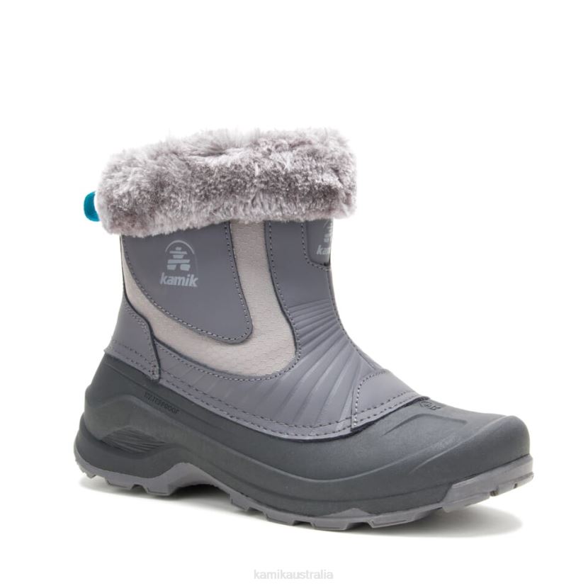Kamik WINTER BOOTS WOMEN ICELAND ZIP J6JJBP123 CHARCOAL