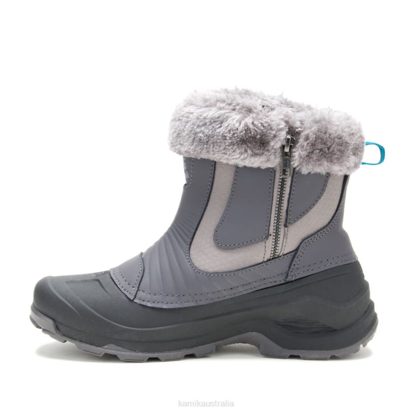 Kamik WINTER BOOTS WOMEN ICELAND ZIP J6JJBP123 CHARCOAL
