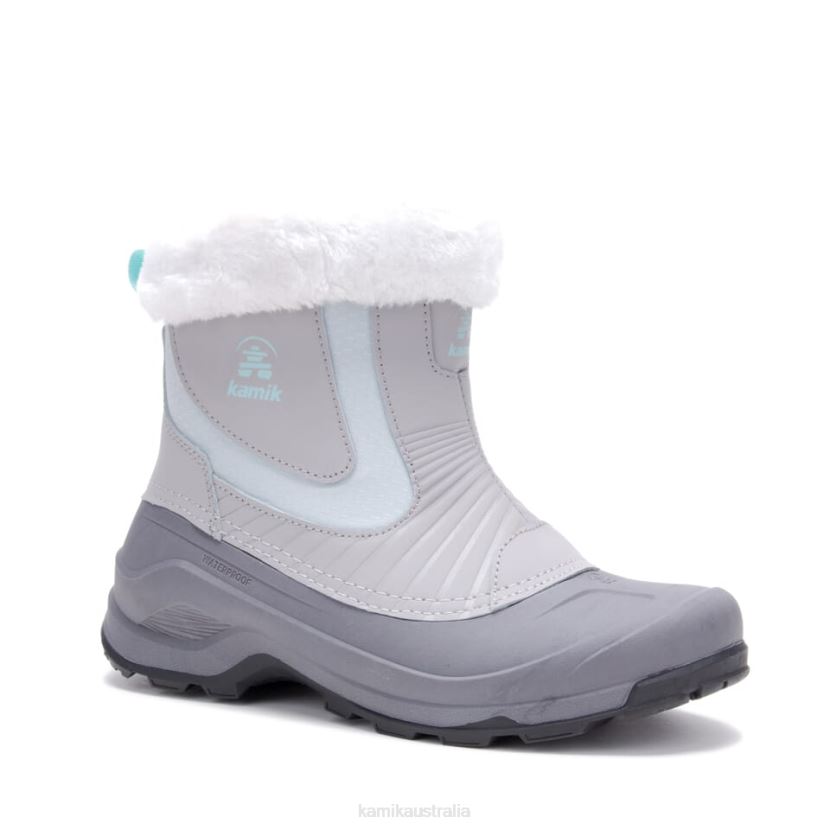 Kamik WINTER BOOTS WOMEN ICELAND ZIP J6JJBP124 LT.GREY