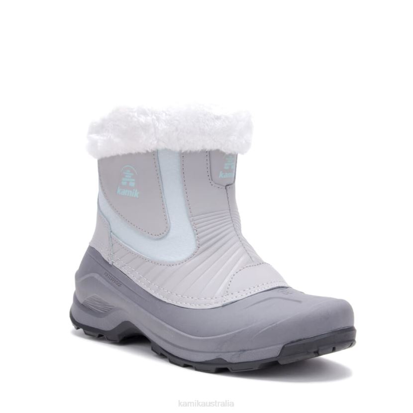 Kamik WINTER BOOTS WOMEN ICELAND ZIP J6JJBP124 LT.GREY