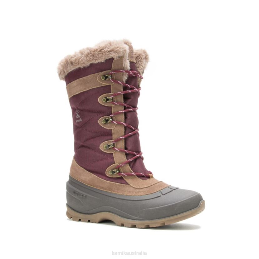 Kamik WINTER BOOTS WOMEN SNOVALLEY 4 J6JJBP146 BURGUNDY