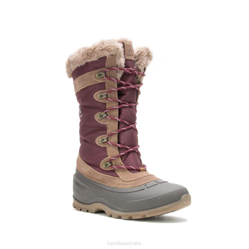 Kamik WINTER BOOTS WOMEN SNOVALLEY 4 J6JJBP146 BURGUNDY