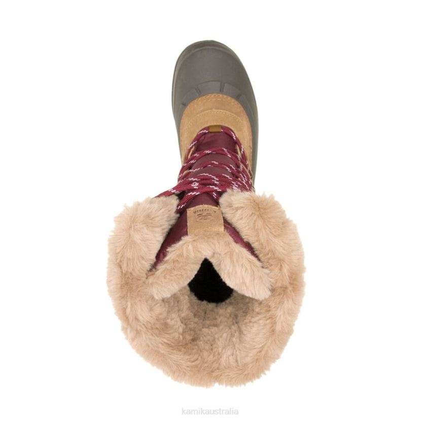 Kamik WINTER BOOTS WOMEN SNOVALLEY 4 J6JJBP146 BURGUNDY