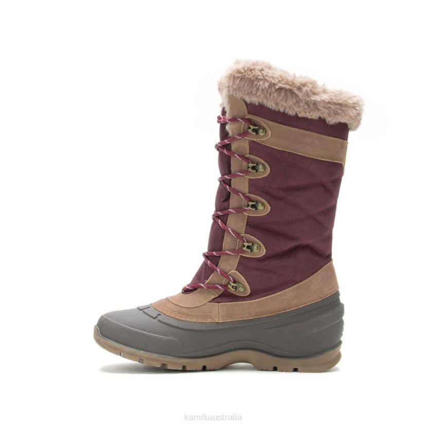 Kamik WINTER BOOTS WOMEN SNOVALLEY 4 J6JJBP146 BURGUNDY