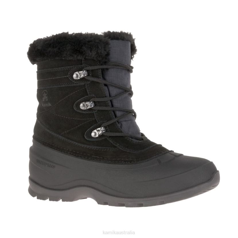 Kamik WINTER BOOTS WOMEN SNOVALLEY 5 J6JJBP138 BLACK