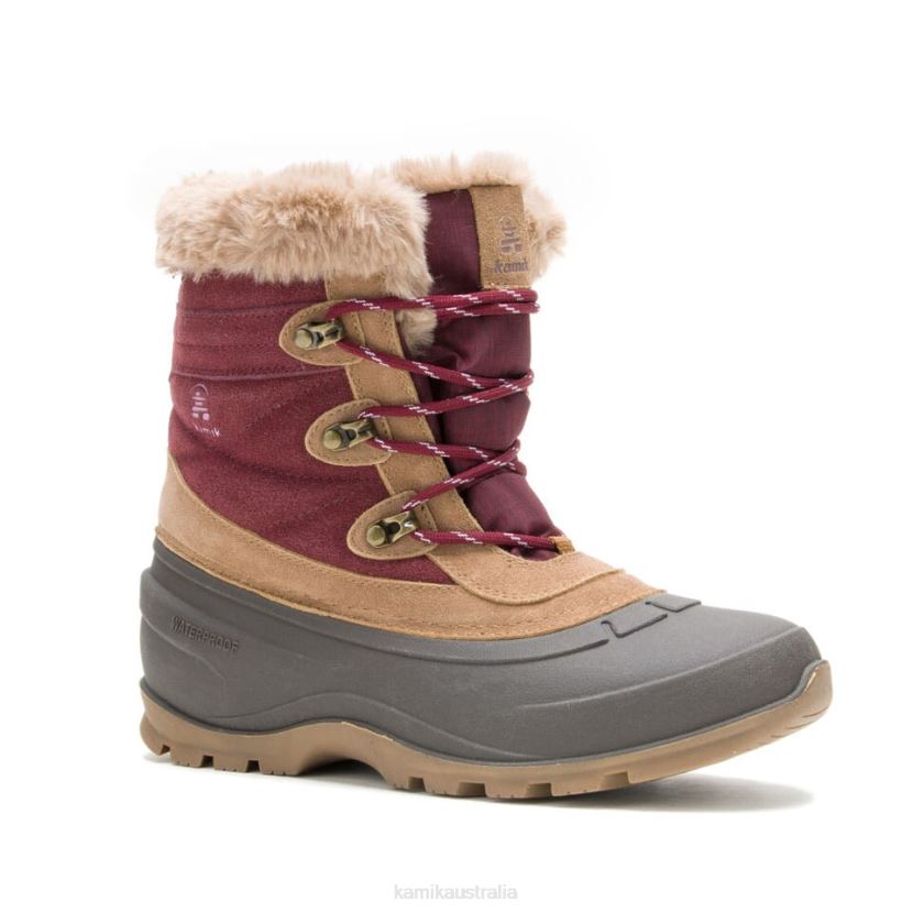Kamik WINTER BOOTS WOMEN SNOVALLEY 5 J6JJBP139 BURGUNDY