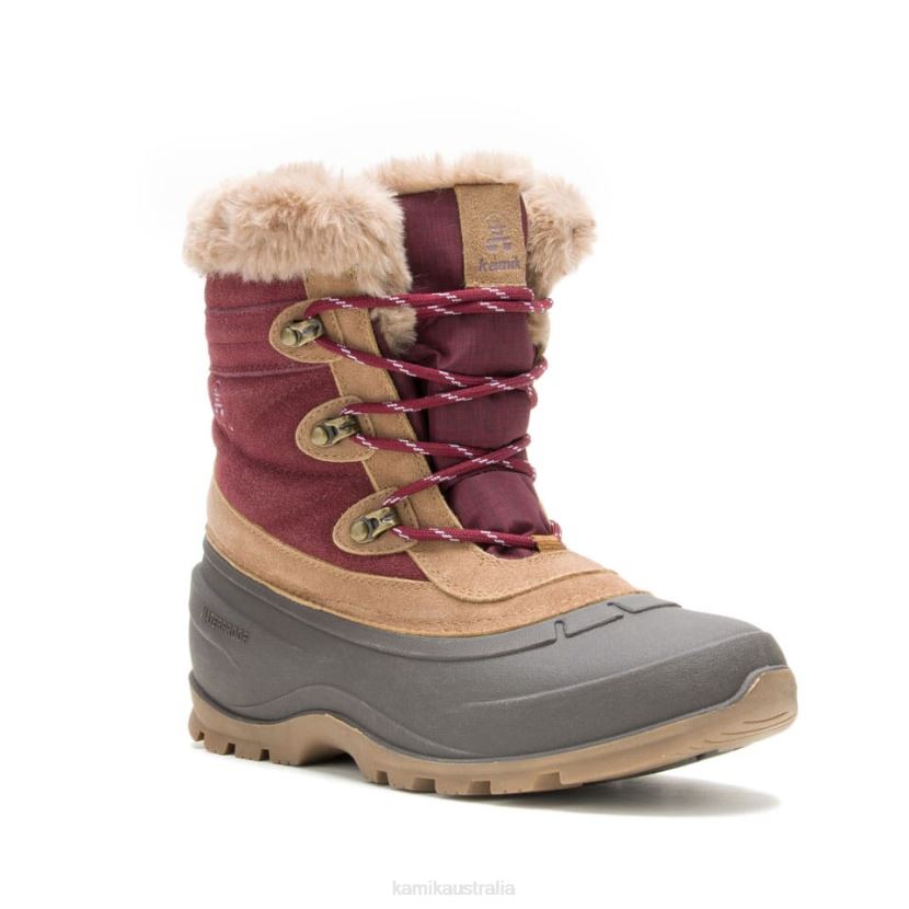 Kamik WINTER BOOTS WOMEN SNOVALLEY 5 J6JJBP139 BURGUNDY