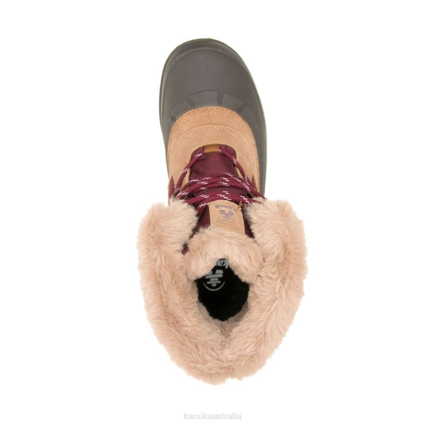 Kamik WINTER BOOTS WOMEN SNOVALLEY 5 J6JJBP139 BURGUNDY