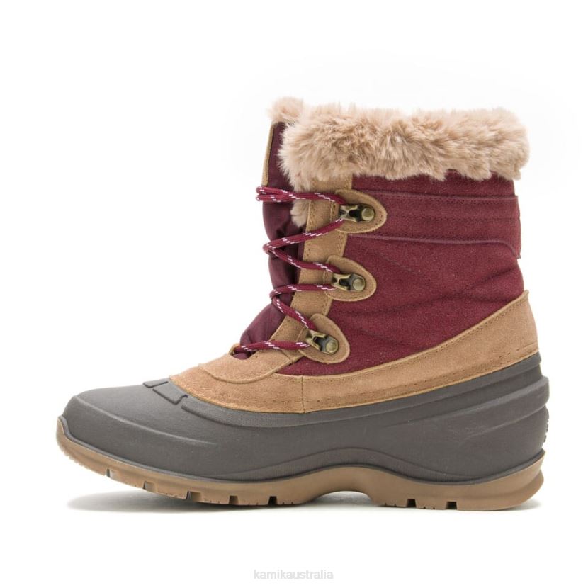 Kamik WINTER BOOTS WOMEN SNOVALLEY 5 J6JJBP139 BURGUNDY