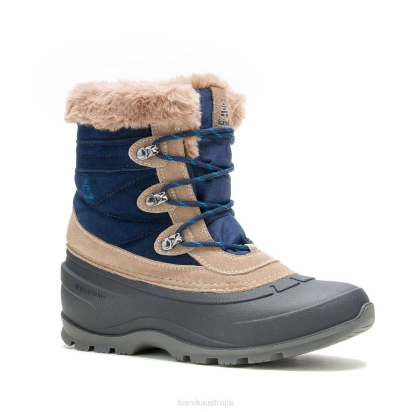 Kamik WINTER BOOTS WOMEN SNOVALLEY 5 J6JJBP140 NAVY