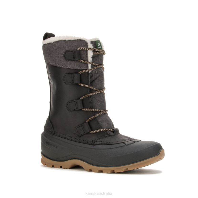 Kamik WINTER BOOTS WOMEN SNOWGEM J6JJBP159 BLACK
