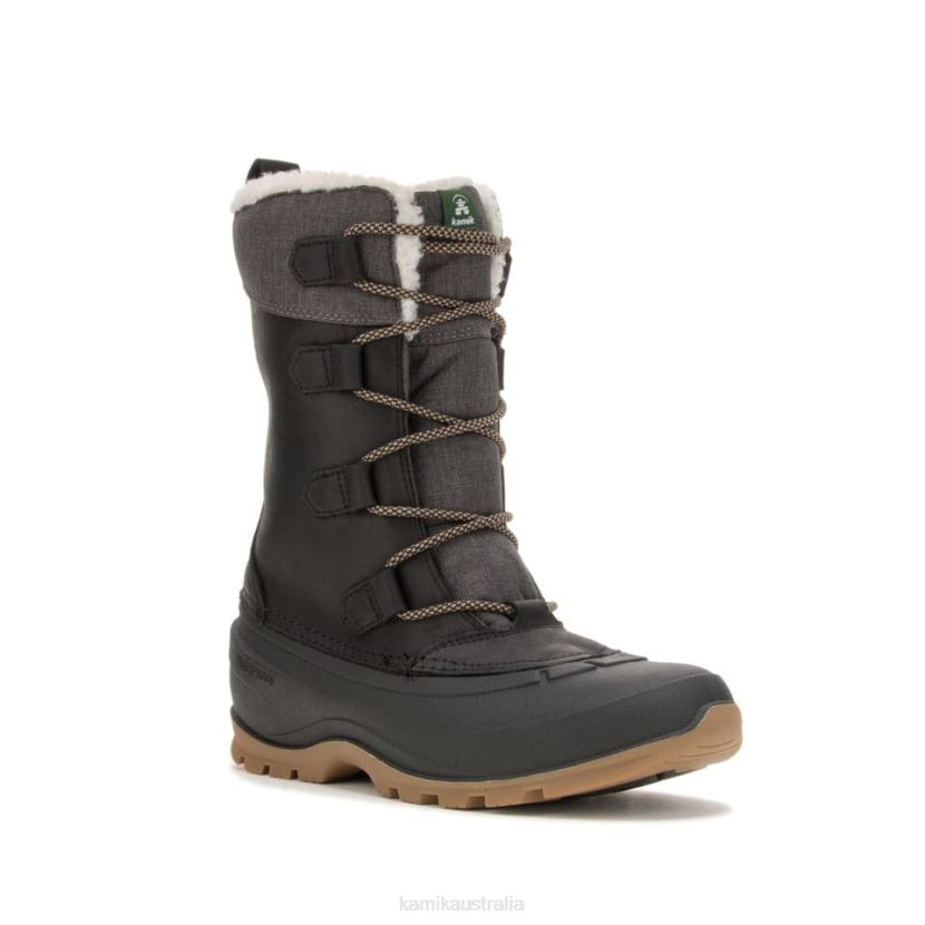 Kamik WINTER BOOTS WOMEN SNOWGEM J6JJBP159 BLACK