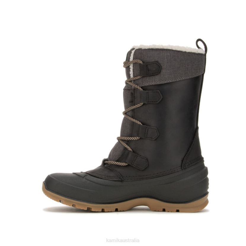 Kamik WINTER BOOTS WOMEN SNOWGEM J6JJBP159 BLACK