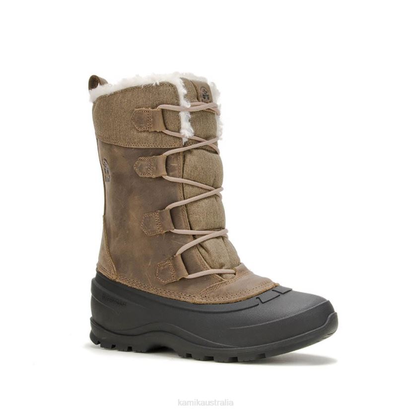 Kamik WINTER BOOTS WOMEN SNOWGEM J6JJBP161 FOSSIL