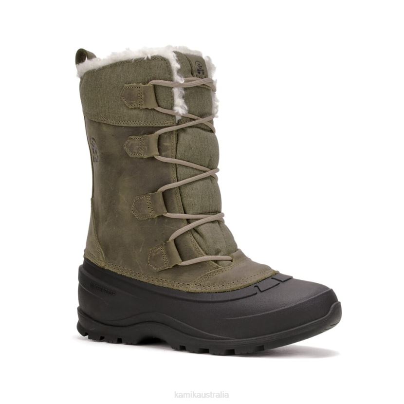 Kamik WINTER BOOTS WOMEN SNOWGEM J6JJBP161 FOSSIL